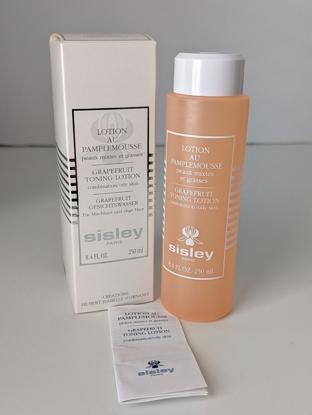 Sisley Paris Grapefruit Toning Lotion Toner New 8.4 fl oz Combination Oily